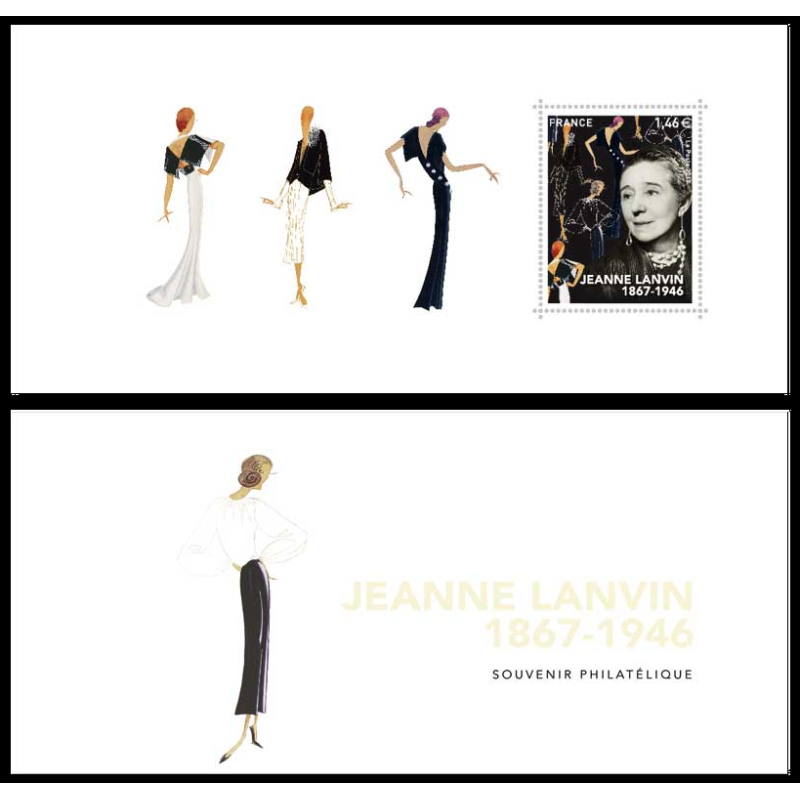 Bloc Souvenir 138 Yvert Jeanne Lanvin