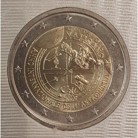 2€ commémorative Vatican 2009 astronomie