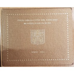 Coffret BU Vatican 2011 Benoit XVI pièces de monnaie