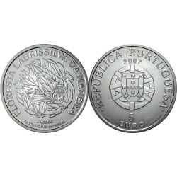 5 Euro Portugal 2007 - Foret Laurifère de Madeire, 5€