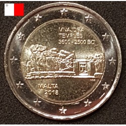 2 euros commémorative Malte 2018 Heritage Culturel piece de monnaie €
