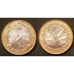 5€ Finlande 2012, Hockey, pièces Euro