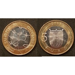 5 euros Finlande 2011, Aland pièce de monnaie