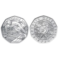 5 Euro Autriche 2010 - Saut à ski 5€