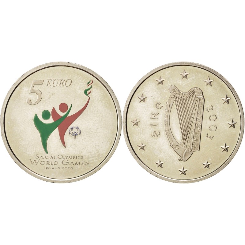 Bu Pièce 5 euro 2003 Jeux olympique