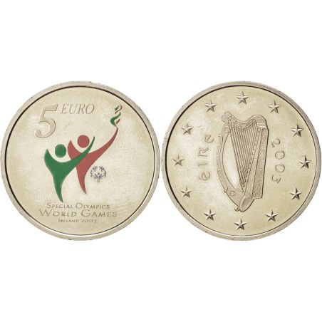 Bu Pièce 5 euro 2003 Jeux olympique