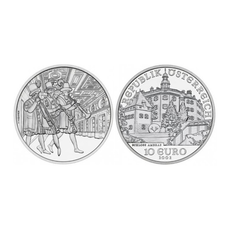 10 Euro Autriche 2002 - Château d'Ambras 10€