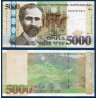 Arménie Pick N°56, Billet de banque de 5000 Dram 2012