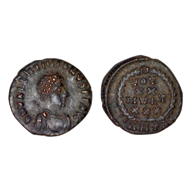 AE4 Valentinien II (383), RIC 58b sear 20388 atelier Antioche