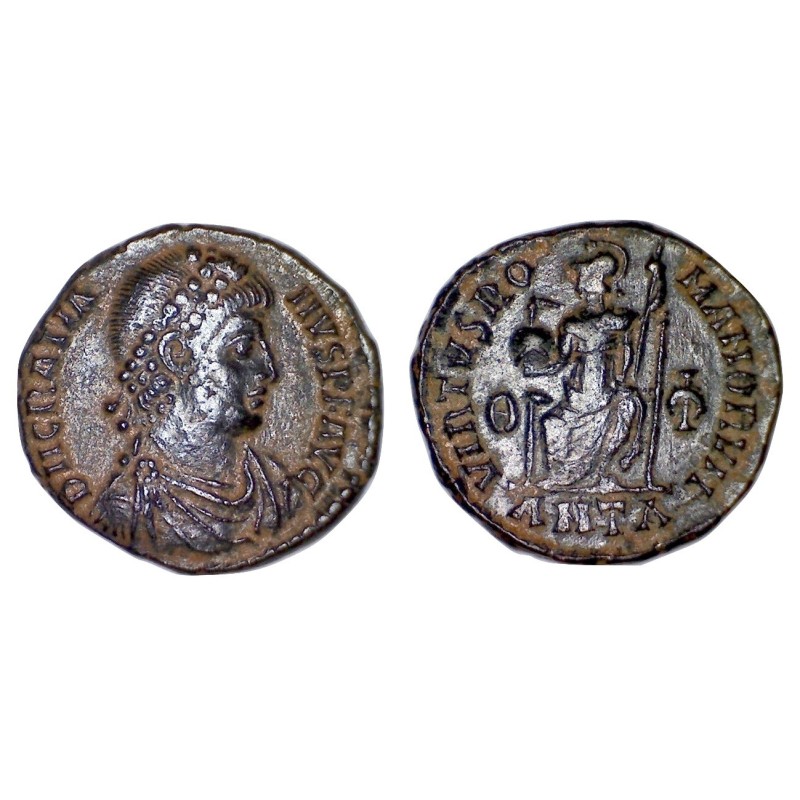 AE3 Gratien (379-383),  RIC 50 sear 20137 Antioche