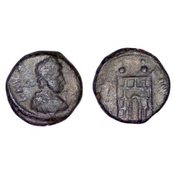 AE4 Valentinien II (384-388), RIC 62 sear 20340 atelier Thessalonique