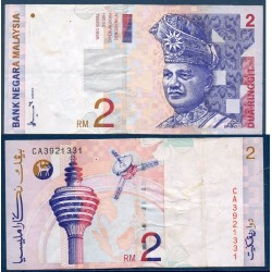 Malaisie Pick N°40a, Billet de banque de 2 ringgit 1996-1999