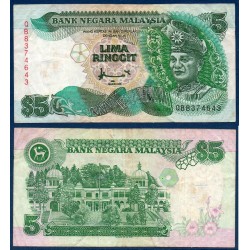 Malaisie Pick N°35, TTB Billet de banque de 5 ringgit 1995