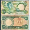 Nigeria P.26a, TTB, Billet de 20 Naira 1984 Murtala Muhammed