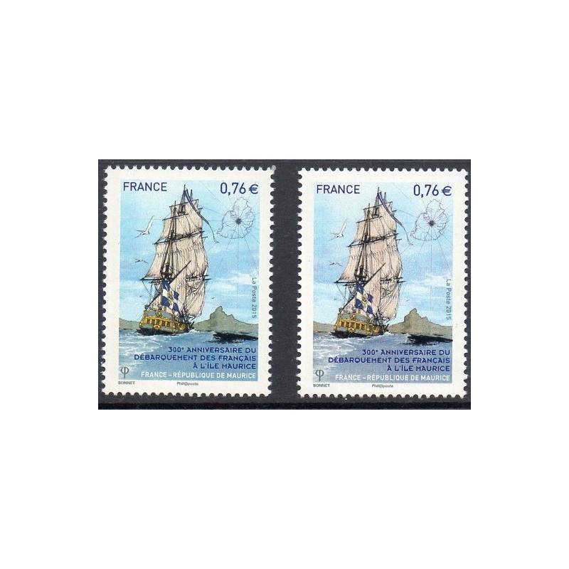 Timbre Yvert No 4979 Mer bleue neuf luxe** Ile maurice