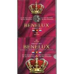 Coffret BU Benelux 2011 série de pièce euro brillant universel