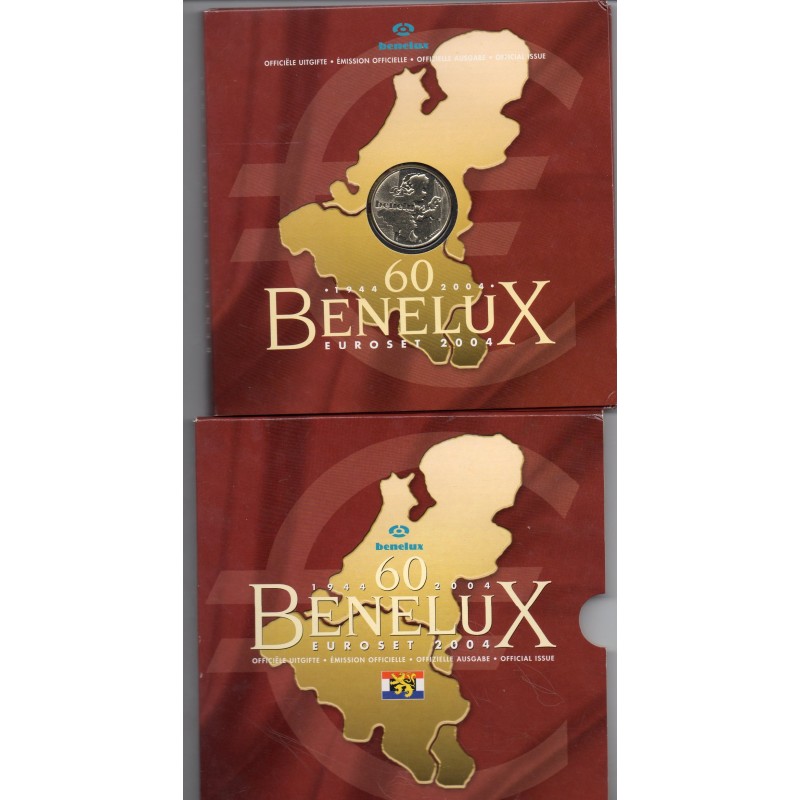 Coffret BU Benelux 2004 série de pièce euro brillant universel