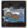 Minikit UNC Saint-Marin 2003 pièce de monnaie euros
