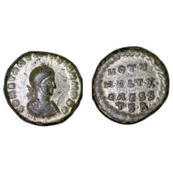 AE3 Constantin II (342-346), RIC 45 sear 17305 atelier Thessalonique