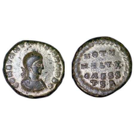 AE3 Constantin II (342-346), RIC 45 sear 17305 atelier Thessalonique