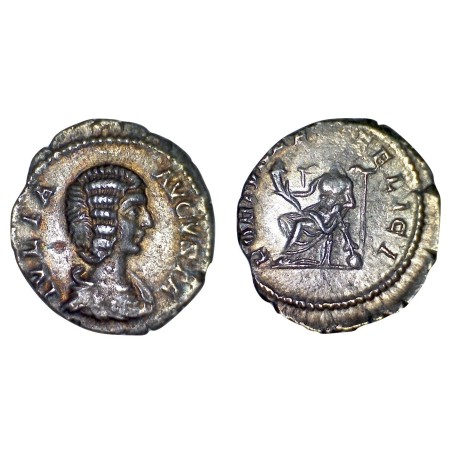 Denier de Julia domna (210), Ric 552 Sear 6583 atelier Rome