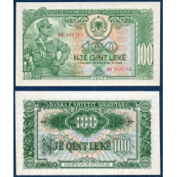Albanie Pick N°30, Billet de banque de 100 Leke 1957