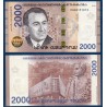 Arménie Pick N°62, Billet de banque de 2000 Dram 2018