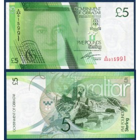 Gibraltar Pick N°35, Billet de banque de 5 pounds 2011