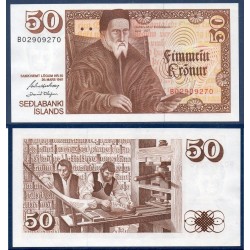 Islande Pick N°49a, Billet de banque de 10 kronur 1981