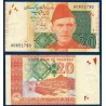 Pakistan Pick N°55a, Billet de banque de 20 Rupees 2007