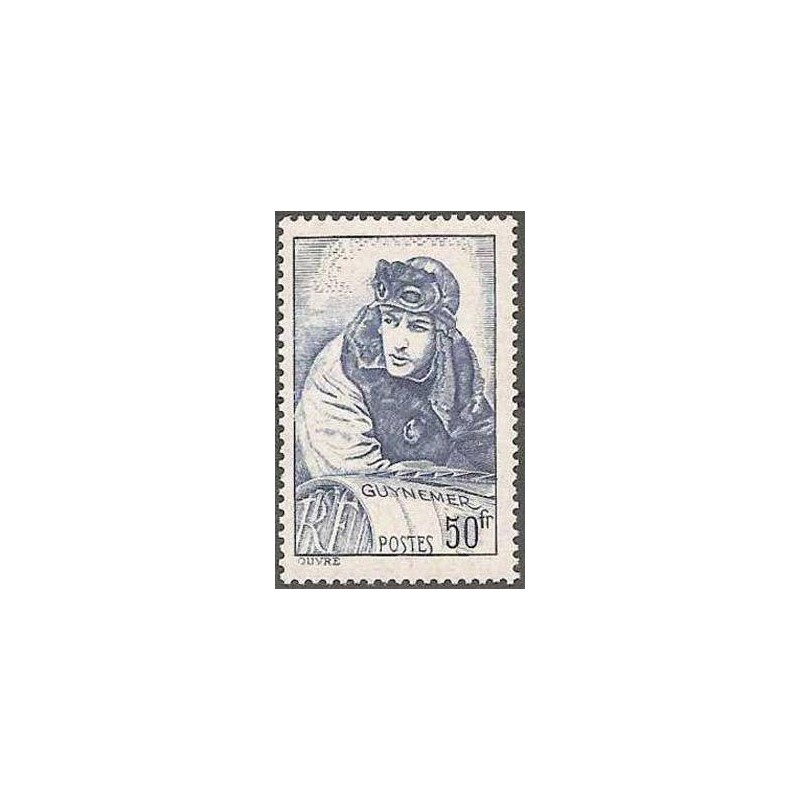 Timbre France Yvert No 461 Georges Guynemer neuf**