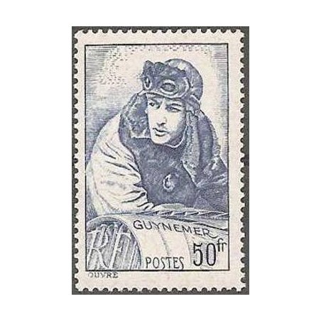 Timbre France Yvert No 461 Georges Guynemer neuf**