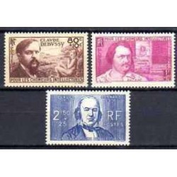 Timbre France Yvert No 462-464 Les chomeurs intellectuels neuf **