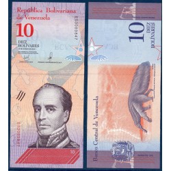Venezuela Pick N°new3, Billet de banque de 10 Bolivares 2018