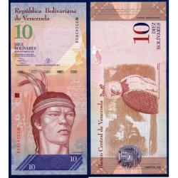 Venezuela Pick N°90d, Billet de banque de 10 Bolivares 2013