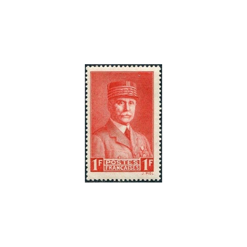 Timbre France Yvert No 472 Maréchal Pétain