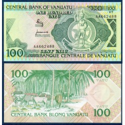 Vanuatu Pick N°1, Billet de banque de 100 Vatu 1982