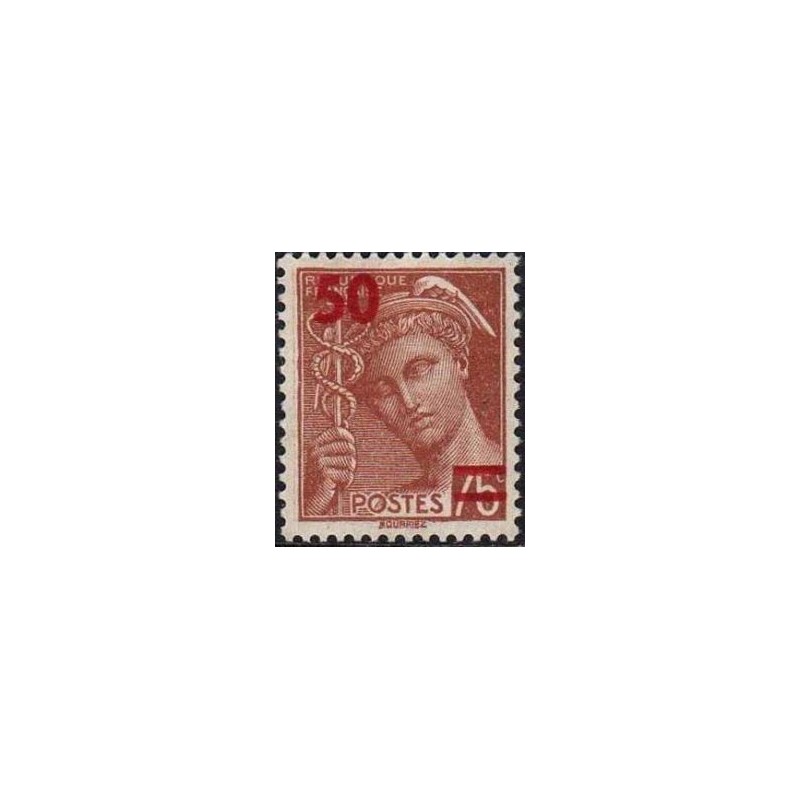Timbre France Yvert No 477 Type Mercure