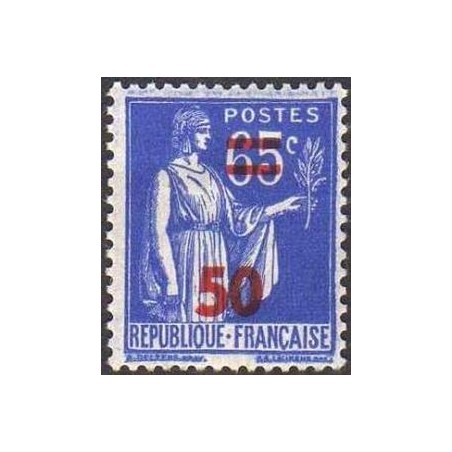Timbre France Yvert No 479 Type paix