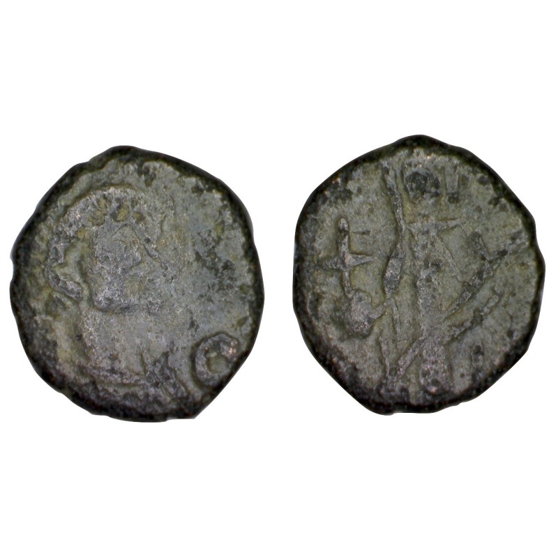 AE4 leo ou Leon 1er (467-472) Ric 714 Sear 21436 atelier Constantinople