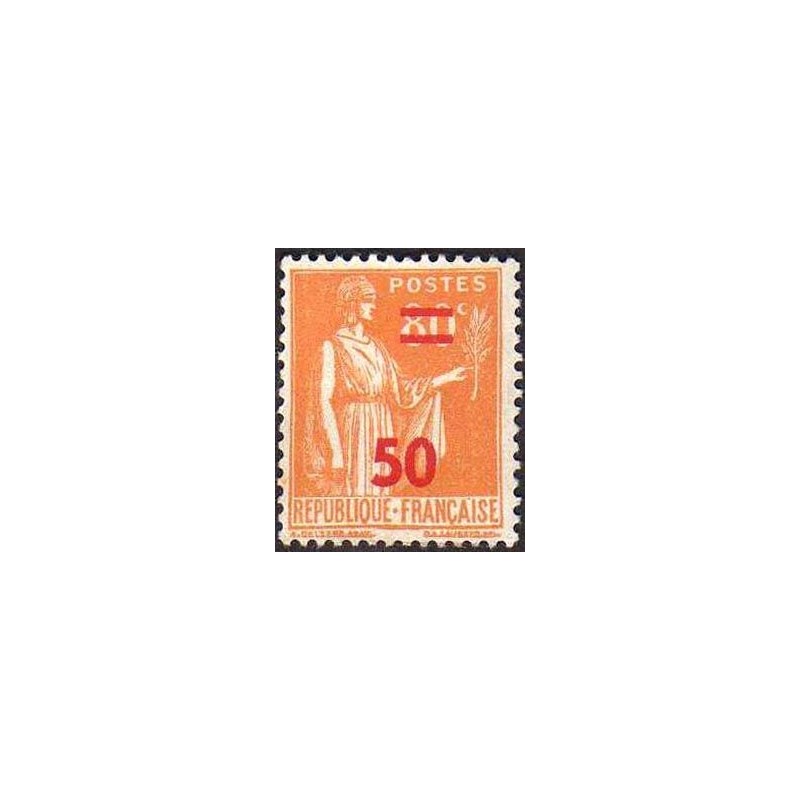 Timbre France Yvert No 481 Type paix