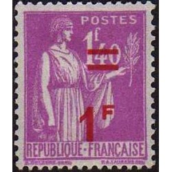 Timbre France Yvert No 484 Type paix