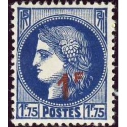 Timbre France Yvert No 486 Type Cérès