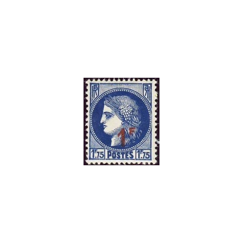 Timbre France Yvert No 486 Type Cérès