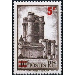 Timbre France Yvert No 491 Donjon du chateau de Vincennes