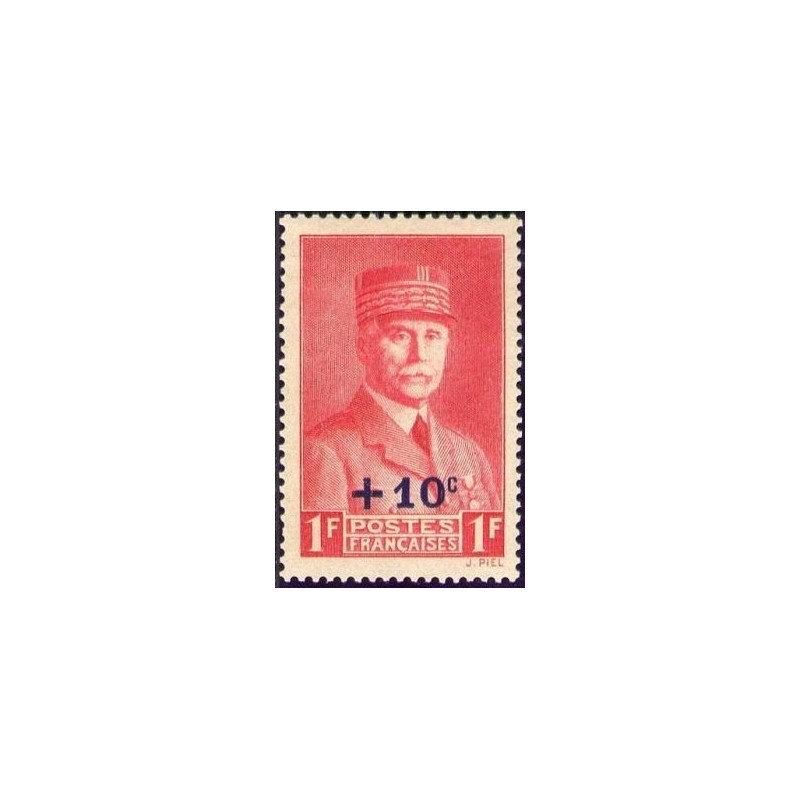 Timbre France Yvert No 494 Maréchal Pétain