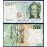 Italie Pick N°111a, Billet de banque de 5000 Lire 1985