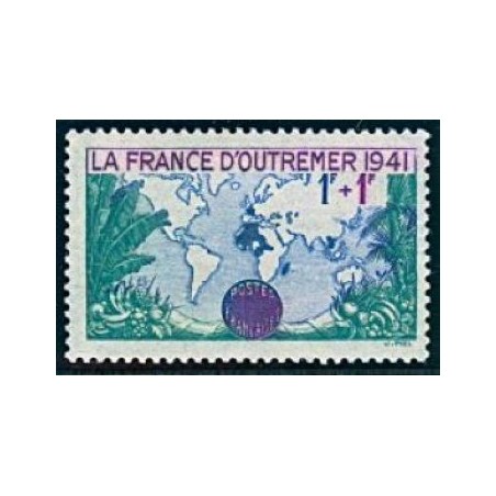 Timbre France Yvert No 503 Pour la France d'Outre-Mer