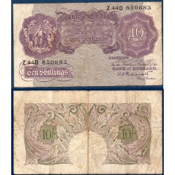 Grande Bretagne TB Pick N°366 de 10 shillings 1940-1948