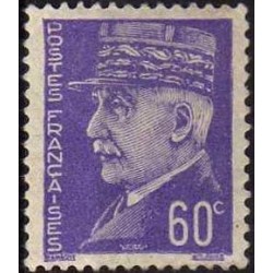 Timbre France Yvert No 509 Type Pétain (Hourriez)